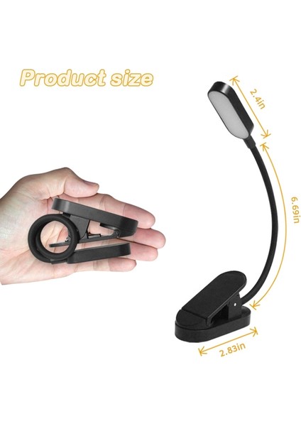 LED Mini Klip Masa Lambası (Yurt Dışından) fiyatları