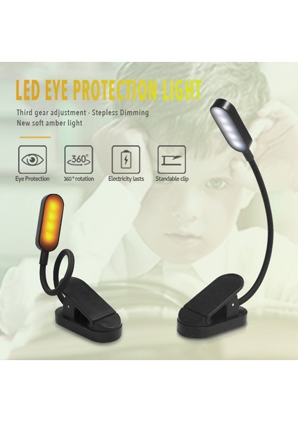 LED Mini Klip Masa Lambası (Yurt Dışından) modelleri
