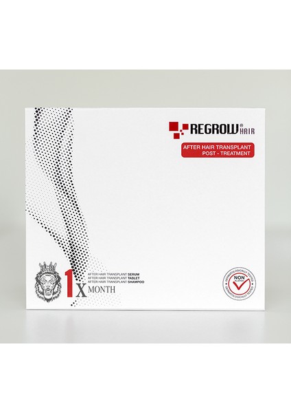 Regrow® Regrow Hair Saç Ekimi Sonrası 1 Aylık Kullanım Seti