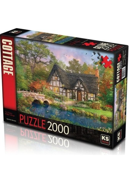 11479 Ks, The Stoney Bridge Cottage, 2000 Parça Puzzle