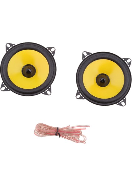 1 Çift 4 Inç 60 W Araba 2 Yollu Ses Hoparlör Stereo Tweeters Koaksiyel Hoparlörler (Yurt Dışından)