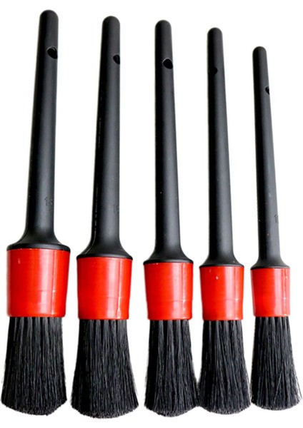 5 Araba Set Otomotiv Detaylandırma Fırçalar Iç Dış Temizlik Fırçası Seti 5 Adet Set (Yurt Dışından)