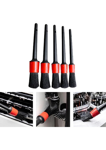 5 Araba Set Otomotiv Detaylandırma Fırçalar Iç Dış Temizlik Fırçası Seti 5 Adet Set (Yurt Dışından) fırsatları