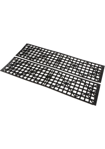 2 Adet Siyah Oto Çekiş Paspaslar Araba Tekerlek Anti Skid Pad Tekerlek Anti Skid Plaka (Yurt Dışından)