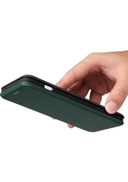 Oneplus Nord 2 5g Için Tpu + Pc + Pu Deri Kılıf - Yeşil (Yurt Dışından)