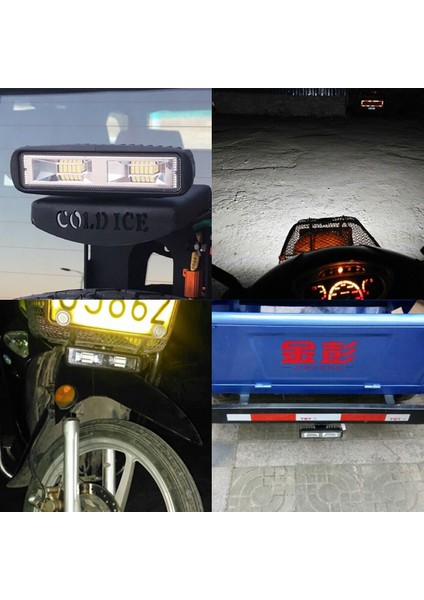 Twiner 60W Motosiklet / Off Road LED Sis Farı Takım