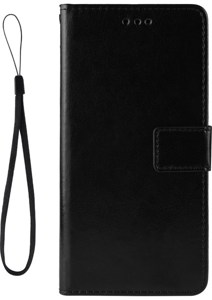 Oneplus 8 Retro Için Deri Kılıf - Siyah (Yurt Dışından)