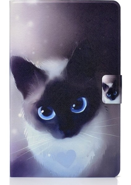 Galaxy Tab S6 Lite Için Cüzdan Işlevli Stand Kapaklı Tablet Kılıfı (Yurt Dışından)