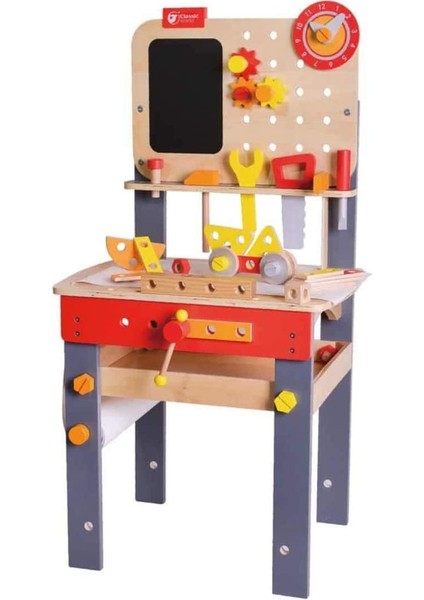 Ahşap Büyük Tamir Masası Workbench