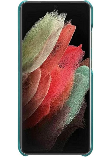 Galaxy S22 Ultra 5g Çizilmeye Dayanıklı Pu Deri Kaplamalı Pc Telefon Kılıfı - Yeşil (Yurt Dışından) fiyatları