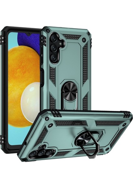Samsung Galaxy A13 5g Için Çift Katmanlı Tpu Telefon Kılıfı - Yeşil (Yurt Dışından)