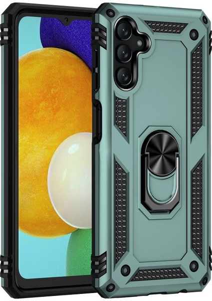 Samsung Galaxy A13 5g Için Çift Katmanlı Tpu Telefon Kılıfı - Yeşil (Yurt Dışından)