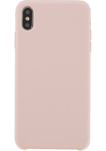 Apple iPhone Xs Max Uyumlu Darbeye Dayanıklı Mikrofiber Telefon Kılıfı - Pembe (Yurt Dışından) fiyatları