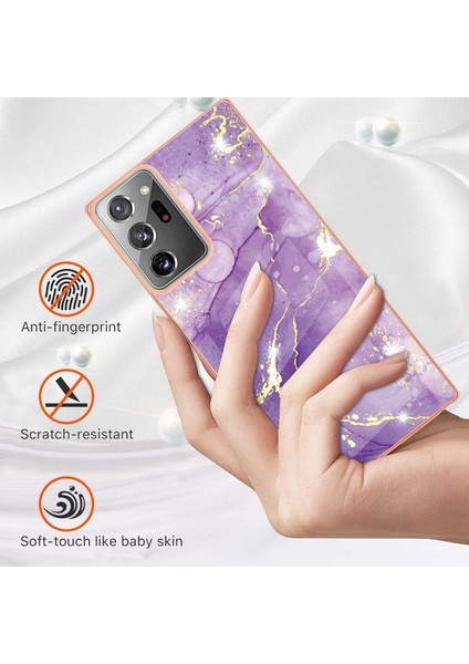 Samsung Galaxy Note 20 Ultra Için Mermer Desen Darbeye Dayanıklı Esnek Tpu Telefon Kılıfı (Yurt Dışından) fiyatları