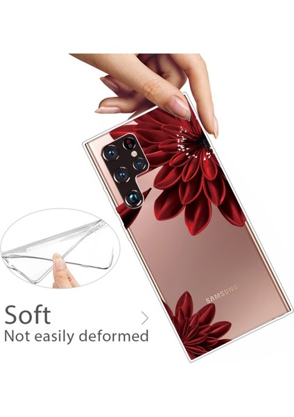 Galaxy S22 Ultra Için Desenli Çizilmeye Dayanıklı Yumuşak Tpu Telefon Kılıfı (Yurt Dışından) fiyatları