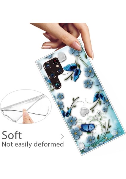 Galaxy S22 Ultra Için Desenli Çizilmeye Dayanıklı Yumuşak Tpu Telefon Kılıfı (Yurt Dışından) fiyatları