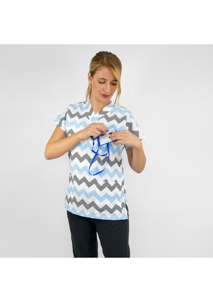 Zigzag Desenli Terikoton Alt Üst Takım fırsatları