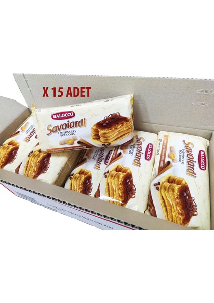 Savoiardi Tiramisu Kedi Dili 200 gr x 15 Adet