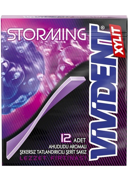 Storming Ahududu Aromalı Sakız 33 G
