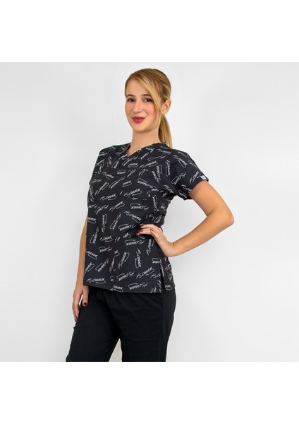 Siyah Atatürk Imza Desenli Terikoton Alt Üst Takım fırsatları