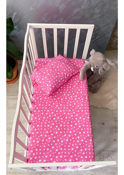 Lastikli Çarşaf ve Yastık Kılıfı Takımı 60X120 cm