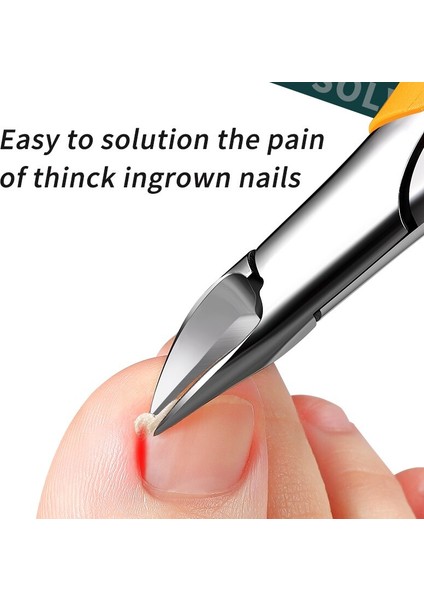 Olecranon Pense Paslanmaz Çelik Toenail Tırnak Kesici Araçları Groove Dikiş Olcran Podıatry Paronychia Düzeltme Manikür Aracı | Ayak Bakım Aracı (Yurt Dışından) fiyatları