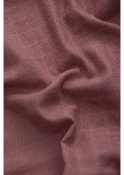 Müslin Bezi Örtü Düz Renk Gülkurusu 120X120 cm + 4 Adet Ağız Mendili fiyatları