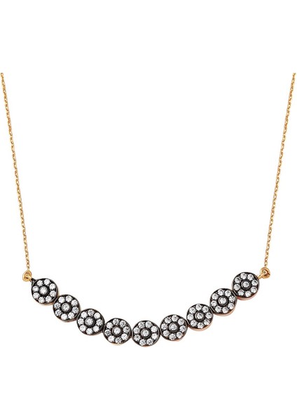 Efruz Rose Altın Salıncak Kolye