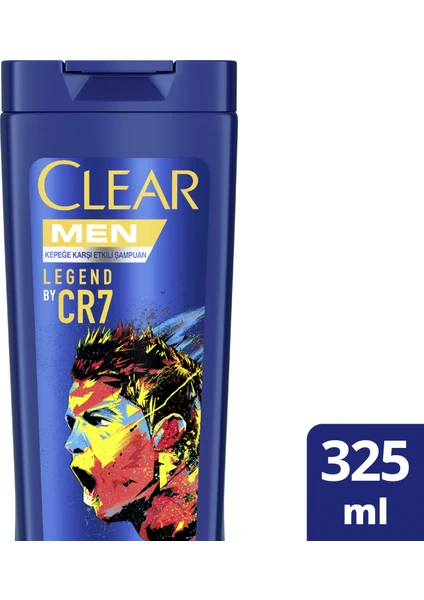 Men Kepeğe Karşı Etkili Şampuan Legend By Cr7 Cristiano Ronaldo 325 ml