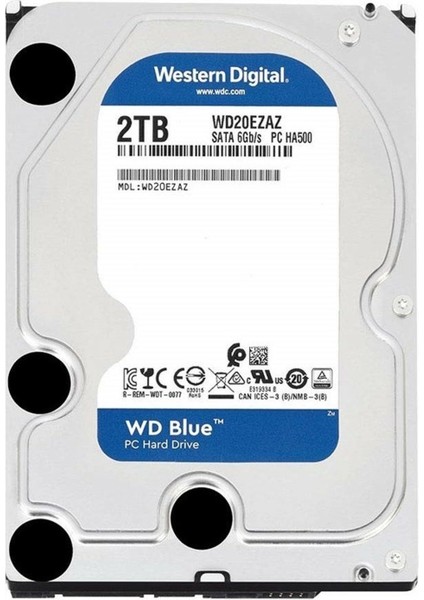 2tb Wd Blue Sata6 5400RPM 64MB WD20EZAZ