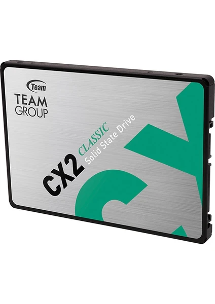 TEAM CX2 512GB 530/470MB/S 2.5" Sata3 SSD Disk (T253X6512G0C101)