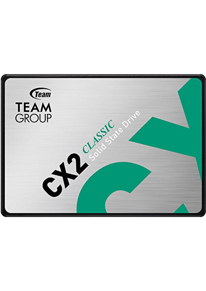 TEAM CX2 512GB 530/470MB/S 2.5" Sata3 SSD Disk (T253X6512G0C101)