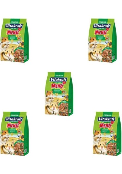 Hamster Menu Vital Premium 5'li