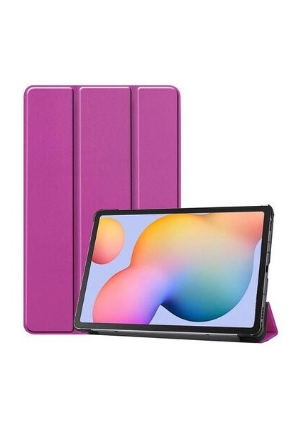 Lenovo M10 Plus TB-X606F Smart Cover Standlı 1-1 Tablet Kılıf