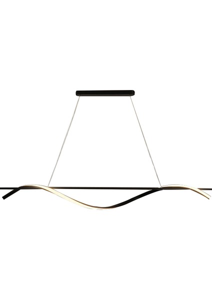 Siyah LED Avize