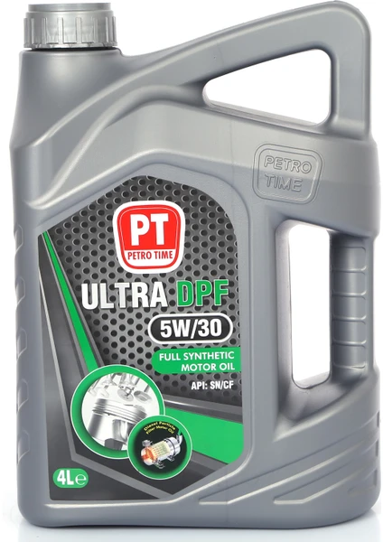 Petro Time Ultra Dpf 5W-30 4 Litre Sentetik Motor Yağı ( Üretim Yılı: 2022 )