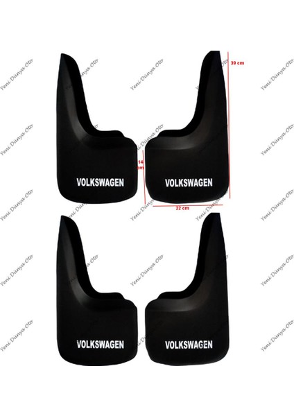 Volkswagen Transporter 4'lü Paçalık Çamurluk Tozluk VW1BX033 fiyatları