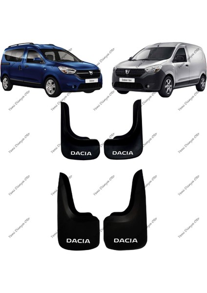 Dacia Dokker 4'lü Paçalık, Çamurluk, Tozluk DAC1BX011
