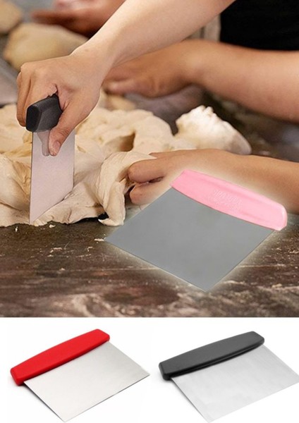 Çelik Spatula Hamur Kesici Pasta Kurabiye Hamuru Kesme Pasta Sıvama Malası modelleri