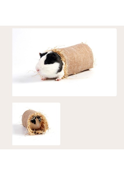 Tavşan Hideaway Oyuncak Pet Kedi Hamster Tünel Mağarası Oyunu Eğitim Ginesi Domuzu L (Yurt Dışından)