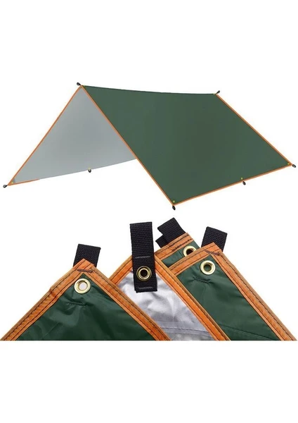 Sanlindou4X3M Tente Su Geçirmez Tarım Çadır Gölge Ultralight Bahçe Gölgelik Güneşlik Açık Kamp Hamak Yağmur Fly Plaj Güneş Barınak | Güneş Barınağı (Yurt Dışından)