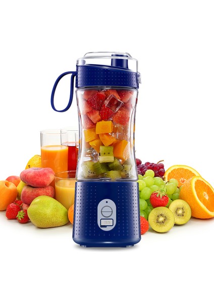 Taşınabilir Elektrikli Meyve Sıkacağı Smoothie Maker Turuncu Sıkacağı Makinesi Fincan Meyve Mikser Suyu Extractor Mini Blender Için (Yurt Dışından)