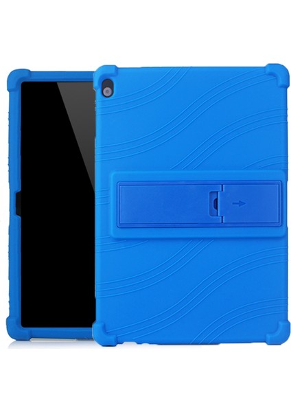 Lenovo Tab M10 Için Görünmez Standlı Silikon Kılıf (Yurt Dışından)