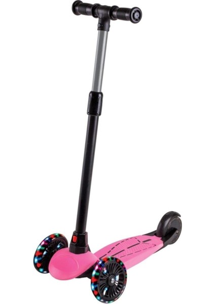 Dragon Pembe Full Set LED Işıklı Scooter