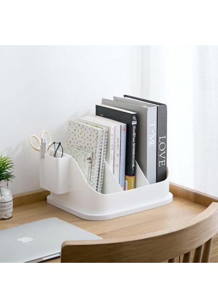 masaüstü Raf Sundries Depolama Raf Kutusu Kırtasiye Kitap Raf Ekran Bookends Ev Ofis Masa Organizatör Kitaplar Için Dosya Kağıdı (Yurt Dışından) fiyatları