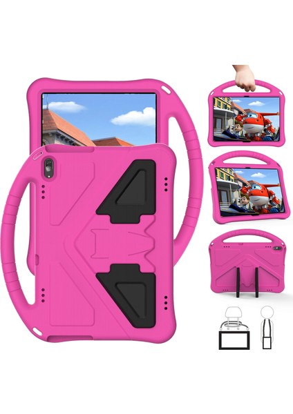 Lenovo Tab M10 TB-X505F Için Standlı Eva Darbeye Dayanıklı Kılıf (Yurt Dışından)