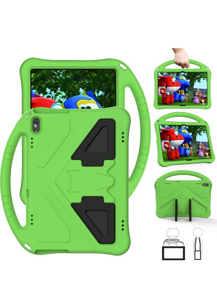 Lenovo Tab M10 TB-X505F Için Standlı Eva Darbeye Dayanıklı Kılıf (Yurt Dışından)