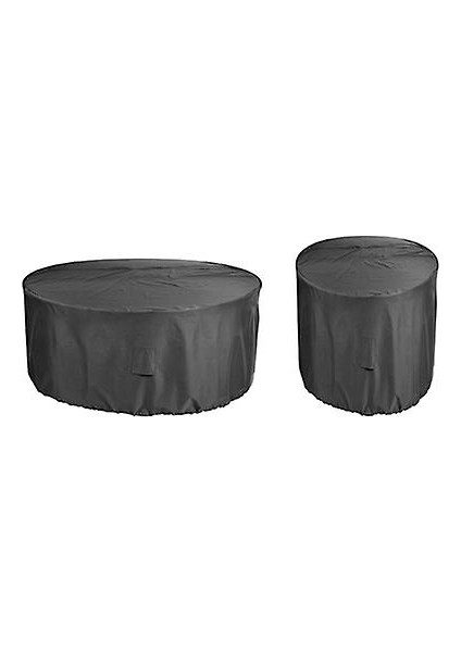 yuvarlak Mobilya Toz Geçirmez Ve Su Geçirmez Kapak, Açık Bahçe Masa Mobilya Koruyucu Kapak (102 * 45 Cm) (Yurt Dışından)