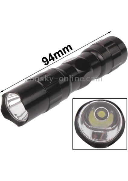 3W LED Mini El Feneri Işık Torch Lambası Kayışlı