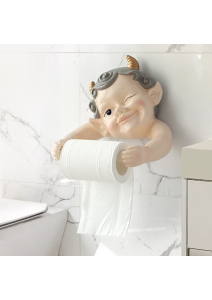 reçine Tuvalet Rulo Tutucu Banyo Tuvaletler Mutfak Dağıtıcı Doku Kağıt Tutucu Duvara Dağı Nordic Ev Dekorasyon Aksesuarları | Doku Kutuları (Yurt Dışından)